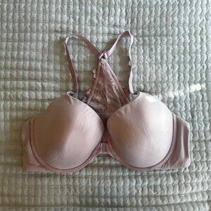 Victoria’s Secret Body by Victoria Perfect Shape Bra 38D Pink Lace Racerback